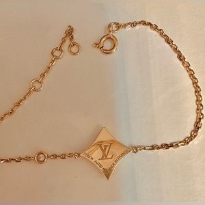 LV Authentic Diamond & Mother of Pearl Bracelet